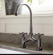 Roma Two Hole Mounted Bridge Faucet 3215