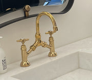 Italica Two Hole Bridge Faucet 3215