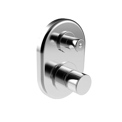 Modern Shower Trim for Pressure Balance Mixer with Two-Way Diverter 3254 MC-PV