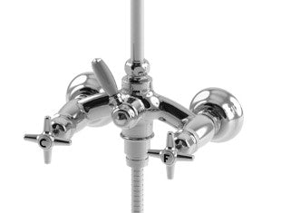 Italica 1882 Exposed Shower & Hand Shower with Telephone Cradle Mount 3284