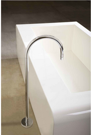 Sirius Thermostatic Tub Filler with Integrated Volume Control and Temperature 438