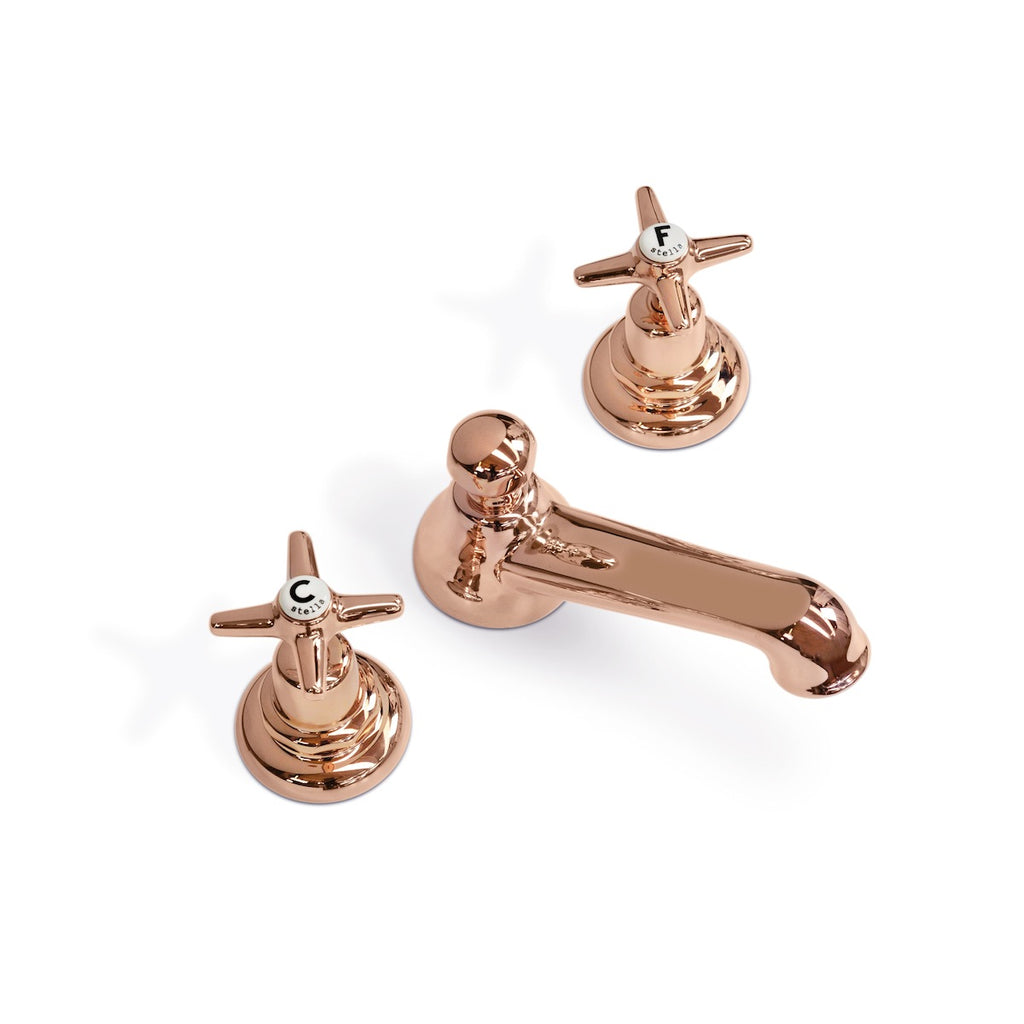 Italica Classic Three Hole Wide Spread Faucet 3224P – WRKRM