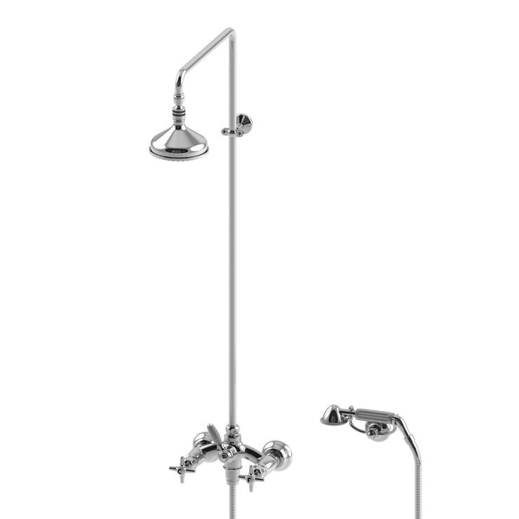 Italica 1882 Exposed Shower & Hand Shower with Telephone Cradle Mount 3284