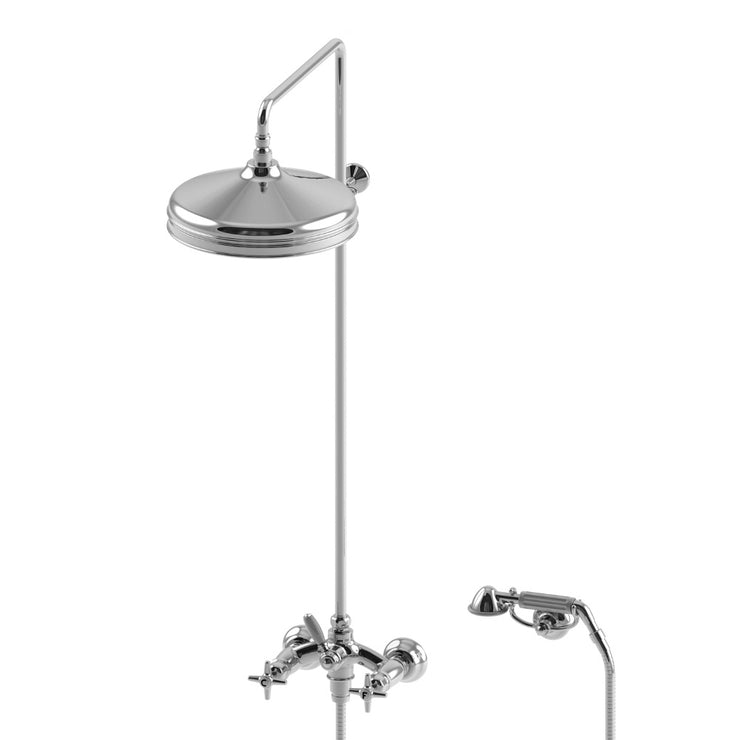 Italica 1882 Exposed Shower & Hand Shower with Telephone Cradle Mount 3284