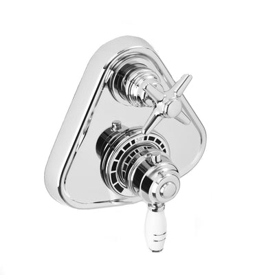 Italica Classic Shower Trim for Thermostatic Mixer With One Way Diverter IS 3292 PV