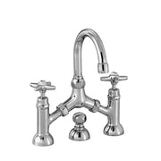 Italica Three Hole Bridge Faucet With Pop Up Drain 3215-351