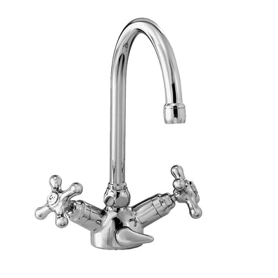 Roma Single Hole Tall Gooseneck Faucet 3217P